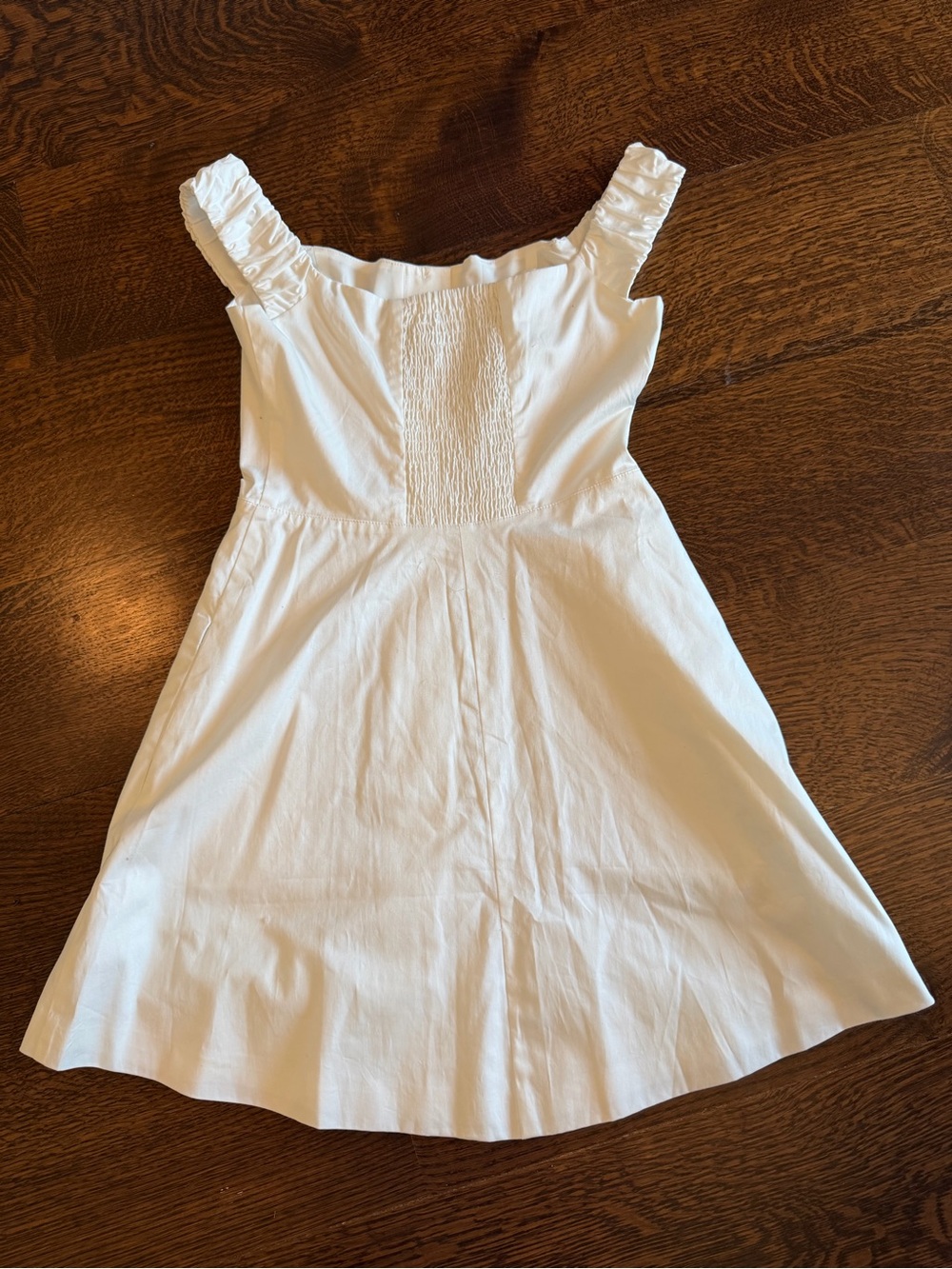 Favorite Daughter White Button-Front Sundress - Picture 2 of 4